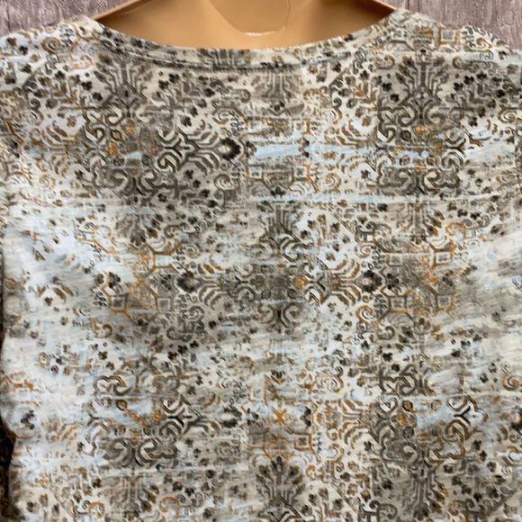 Sonoma Knit Top Blouse Cream Brown XL🌀 - Picture 11 of 13